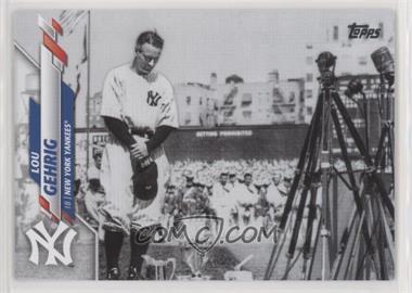 2020 Topps Update Series - [Base] #U-122.2 - SSP Legend Variation - Lou Gehrig