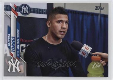 2020 Topps Update Series - [Base] #U-134.2 - SP Photo Variation - Gleyber Torres (All-Star Press Conference, Horizontal)