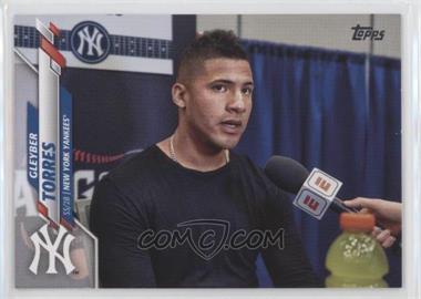 2020 Topps Update Series - [Base] #U-134.2 - SP Photo Variation - Gleyber Torres (All-Star Press Conference, Horizontal)