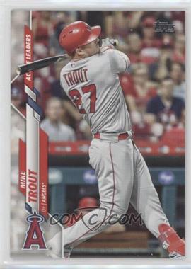 2020 Topps Update Series - [Base] #U-292 - Active Leaders - Mike Trout