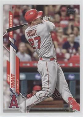 2020 Topps Update Series - [Base] #U-292 - Active Leaders - Mike Trout