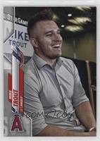 SP Photo Variation - Mike Trout (All-Star Press Conference)