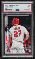 SSP Photo Variation - Mike Trout (Back of Jersey) [PSA 9 MINT]