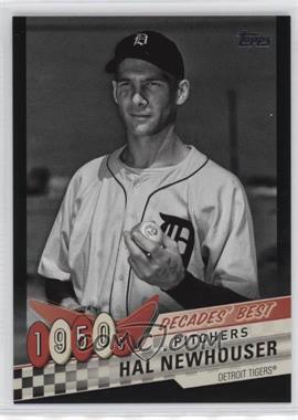 2020 Topps Update Series - Decades Best - Black #DB-10 - Pitchers - Hal Newhouser /299