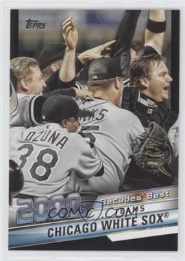 2020 Topps Update Series - Decades Best - Black #DB-57 - Teams - Chicago White Sox /299