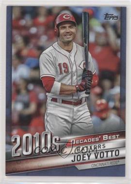 2020 Topps Update Series - Decades Best - Blue #DB-73 - Batters - Joey Votto