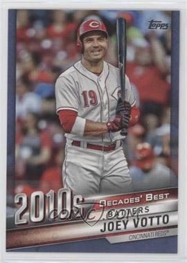2020 Topps Update Series - Decades Best - Blue #DB-73 - Batters - Joey Votto