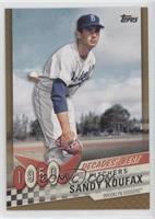 Pitchers - Sandy Koufax #/50