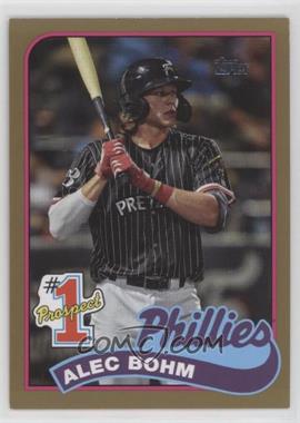 2020 Topps Update Series - Prospects - Gold #P-12 - Alec Bohm /50