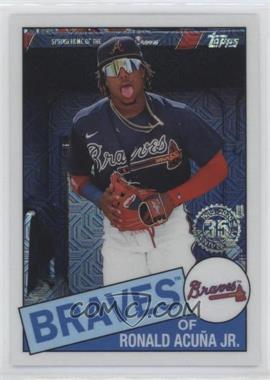 2020 Topps Update Series - Silver Pack 1985 Topps Chrome Baseball #CPC-30 - Ronald Acuna Jr.