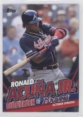 2020 Topps Update Series - Target Ronald Acuna Jr. Highlights #TRA-20 - Ronald Acuna Jr.