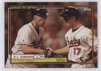 Behind the Streak - B.J. Surhoff #/1,386