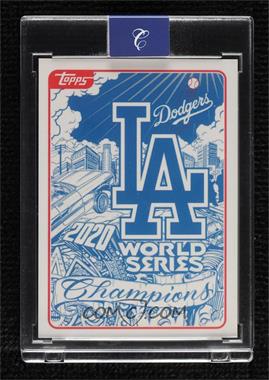 2020 Topps X Mister Cartoon - On Demand [Base] #2020 - Los Angeles Dodgers /6824 [Uncirculated]