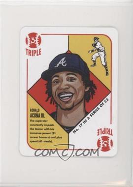 2021 1951 Topps by Blake Jamieson - [Base] - Red Back #17 - Ronald Acuna Jr.