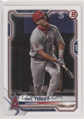 2021 Bowman - [Base] #17 - Mike Trout