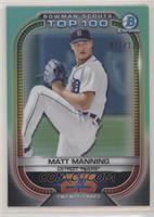 Matt Manning #/125