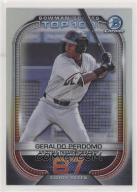 2021 Bowman - Bowman Scouts Top 100 #BTP-87 - Geraldo Perdomo