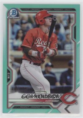 2021 Bowman - Chrome Prospects - Aqua Refractor #BCP-55 - Austin Hendrick /125