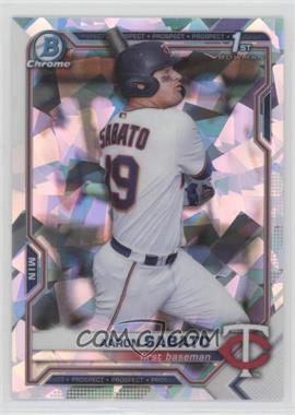 2021 Bowman - Chrome Prospects - Atomic Refractor #BCP-125 - Aaron Sabato