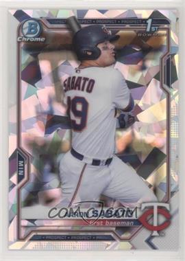 2021 Bowman - Chrome Prospects - Atomic Refractor #BCP-125 - Aaron Sabato