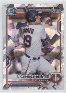 2021 Bowman - Chrome Prospects - Atomic Refractor #BCP-125 - Aaron Sabato