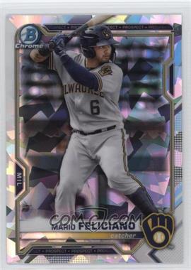 2021 Bowman - Chrome Prospects - Atomic Refractor #BCP-133 - Mario Feliciano