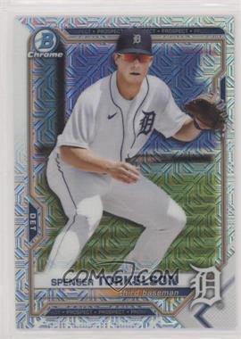 2021 Bowman - Chrome Prospects - Mega Box Mojo Refractor #BCP-96.1 - Spencer Torkelson (Glove on Left Hand)