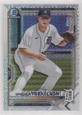 2021 Bowman - Chrome Prospects - Mega Box Mojo Refractor #BCP-96.1 - Spencer Torkelson (Glove on Left Hand)