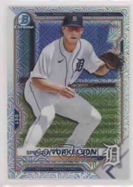 2021 Bowman - Chrome Prospects - Mega Box Mojo Refractor #BCP-96.1 - Spencer Torkelson (Glove on Left Hand)