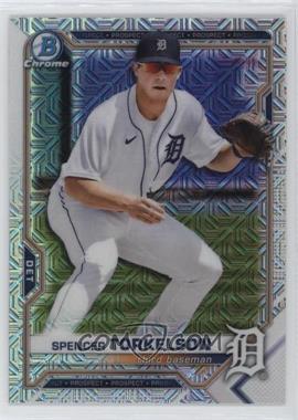 2021 Bowman - Chrome Prospects - Mega Box Mojo Refractor #BCP-96.1 - Spencer Torkelson (Glove on Left Hand)