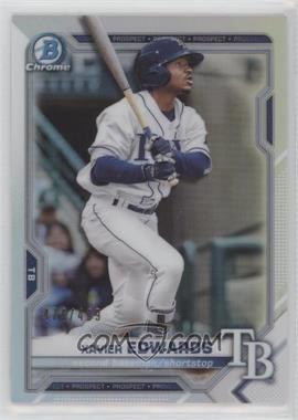 2021 Bowman - Chrome Prospects - Refractor #BCP-101 - Xavier Edwards /499