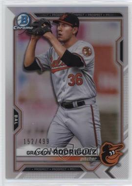 2021 Bowman - Chrome Prospects - Refractor #BCP-118 - Grayson Rodriguez /499 [EX to NM]