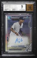 Alexander Vargas [BGS 9 MINT] #/499