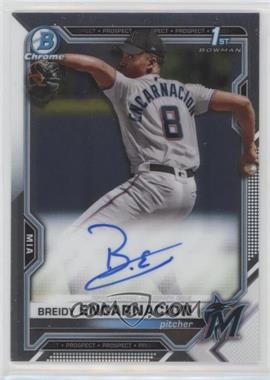 2021 Bowman - Chrome Prospects Autographs #CPA-BE - Breidy Encarnacion