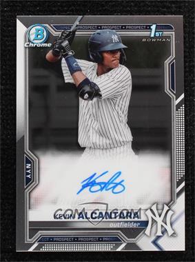 2021 Bowman - Chrome Prospects Autographs #CPA-KA - Kevin Alcantara [Noted]