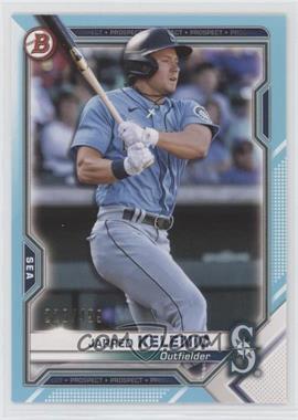 2021 Bowman - Prospects - Sky Blue Border #BP-102 - Jarred Kelenic /499