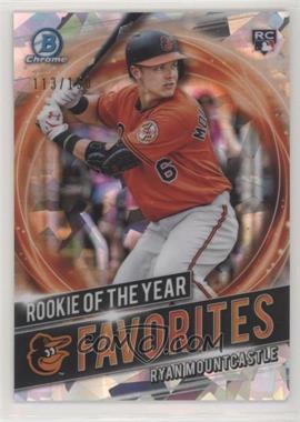 2021 Bowman - Rookie of the Year Favorites - Atomic Refractor #RRY-RM - Ryan Mountcastle /150