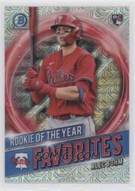 2021 Bowman - Rookie of the Year Favorites - Mega Box Mojo Refractor #RRY-AB - Alec Bohm