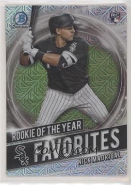 2021 Bowman - Rookie of the Year Favorites - Mega Box Mojo Refractor #RRY-NM - Nick Madrigal