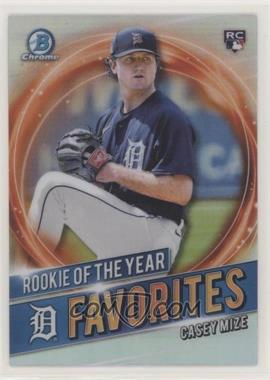 2021 Bowman - Rookie of the Year Favorites #RRY-CM - Casey Mize