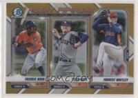 Tyler Ivey, Freudis Nova, Forrest Whitley #/50