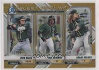 Luis Barrera, Nick Allen, Grant Holmes #/50