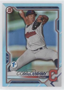 2021 Bowman 1st Edition - [Base] - Sky Blue Foil #BFE-123 - Daniel Espino