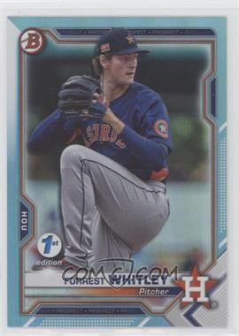 2021 Bowman 1st Edition - [Base] - Sky Blue Foil #BFE-9 - Forrest Whitley