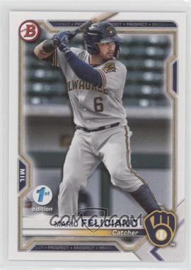 2021 Bowman 1st Edition - [Base] #BFE-133 - Mario Feliciano