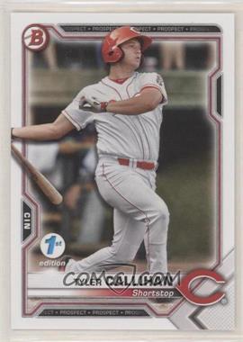 2021 Bowman 1st Edition - [Base] #BFE-91 - Tyler Callihan