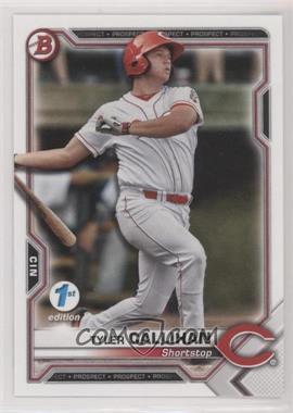 2021 Bowman 1st Edition - [Base] #BFE-91 - Tyler Callihan