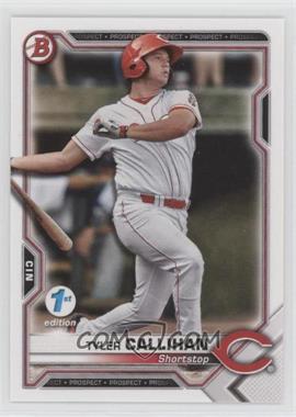 2021 Bowman 1st Edition - [Base] #BFE-91 - Tyler Callihan