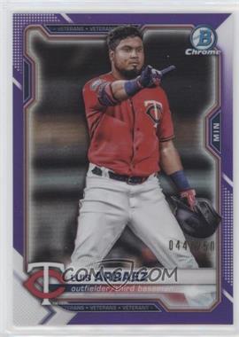 2021 Bowman Chrome - [Base] - Purple Refractor #39 - Luis Arraez /250