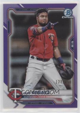 2021 Bowman Chrome - [Base] - Purple Refractor #39 - Luis Arraez /250